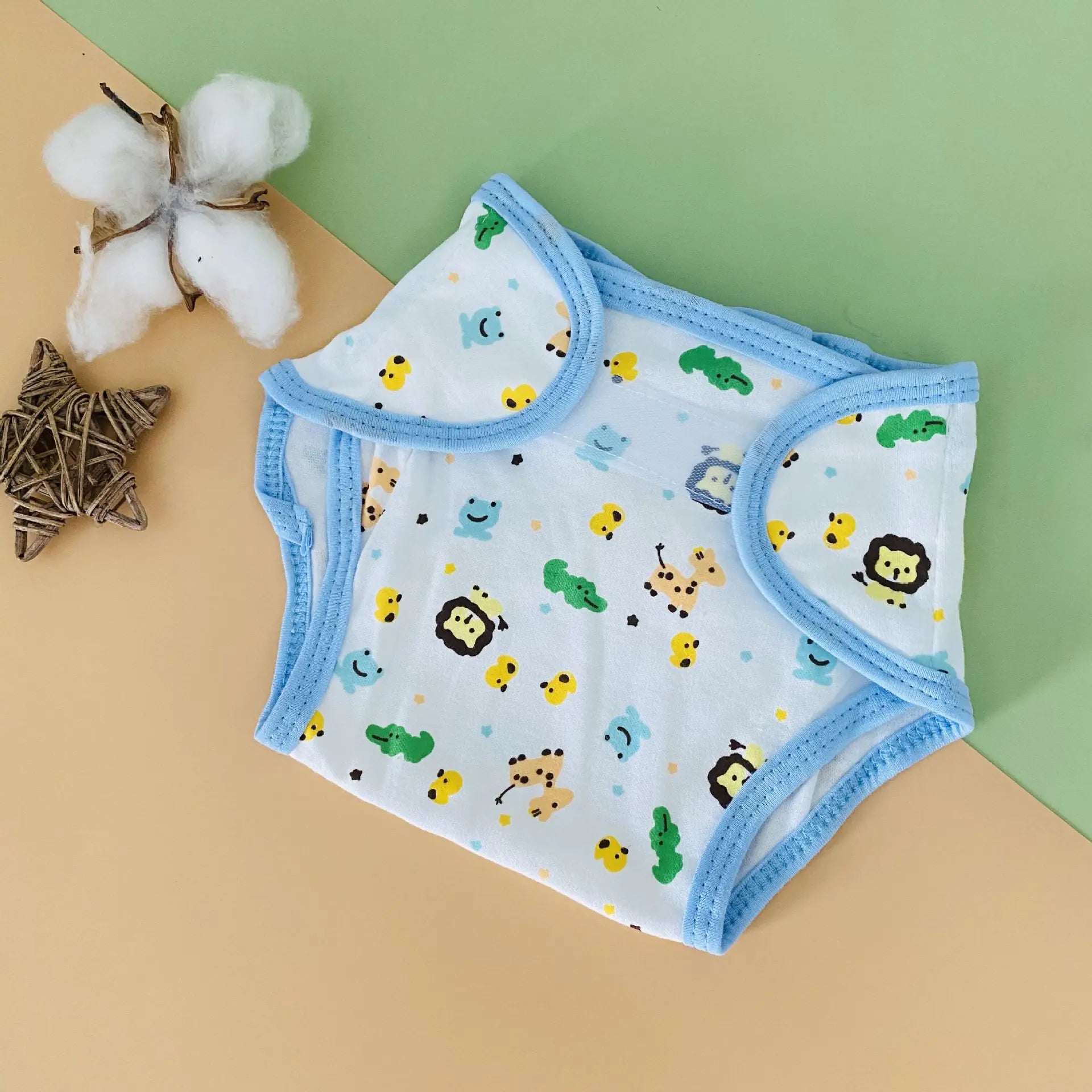 Cotton Cartoon Printed Washable Baby Training Pants