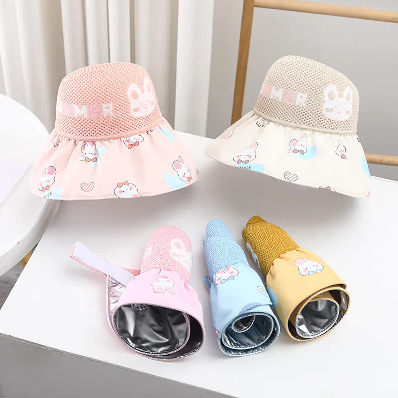 Children's Summer Sun Hat for Boys and Girls (Ages 4-8)