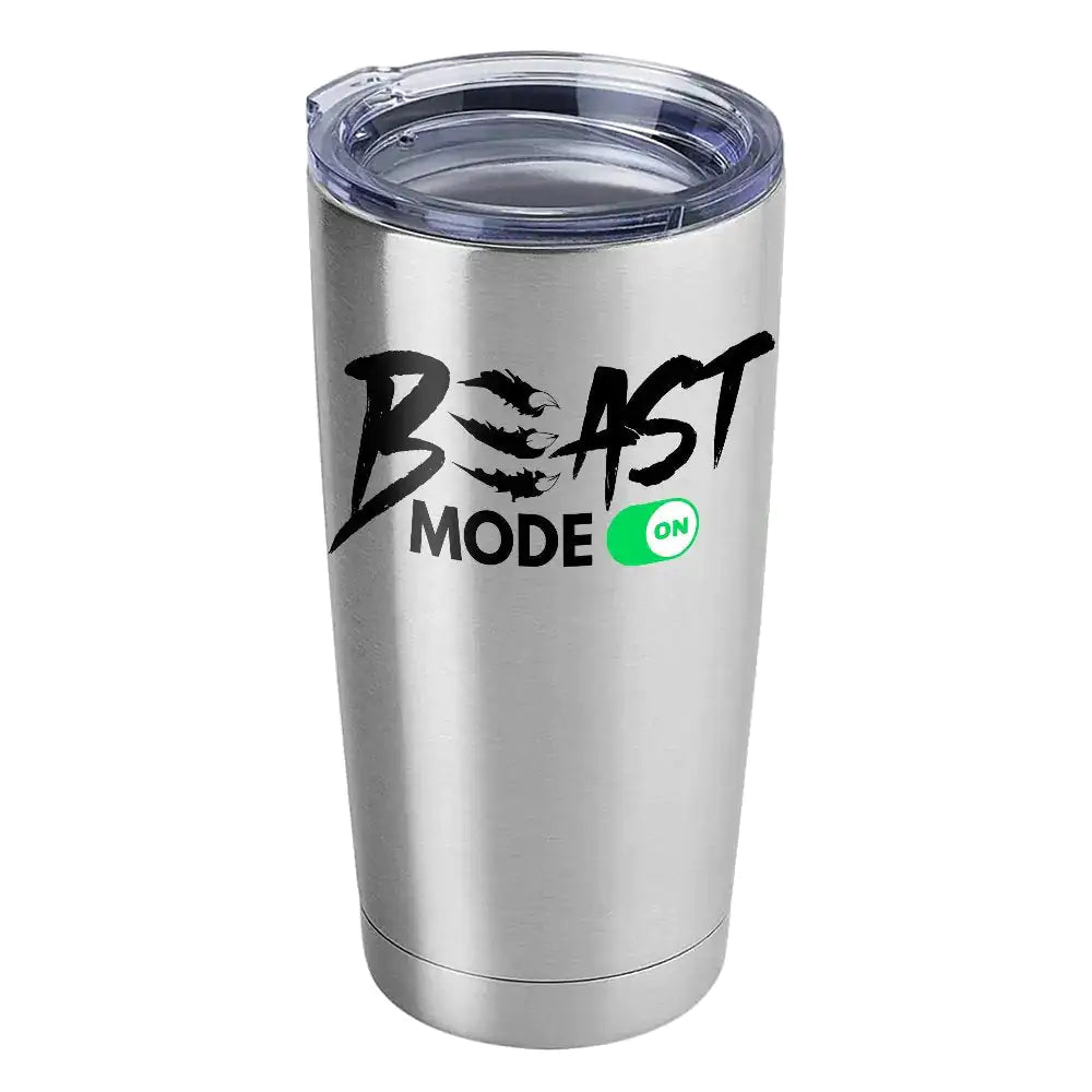 Beast Mode On 20oz Insulated Vacuum Sealed Tumbler