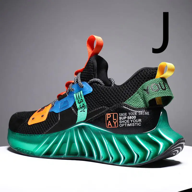 Men's Casual Colorful Sports Shoes for Youth