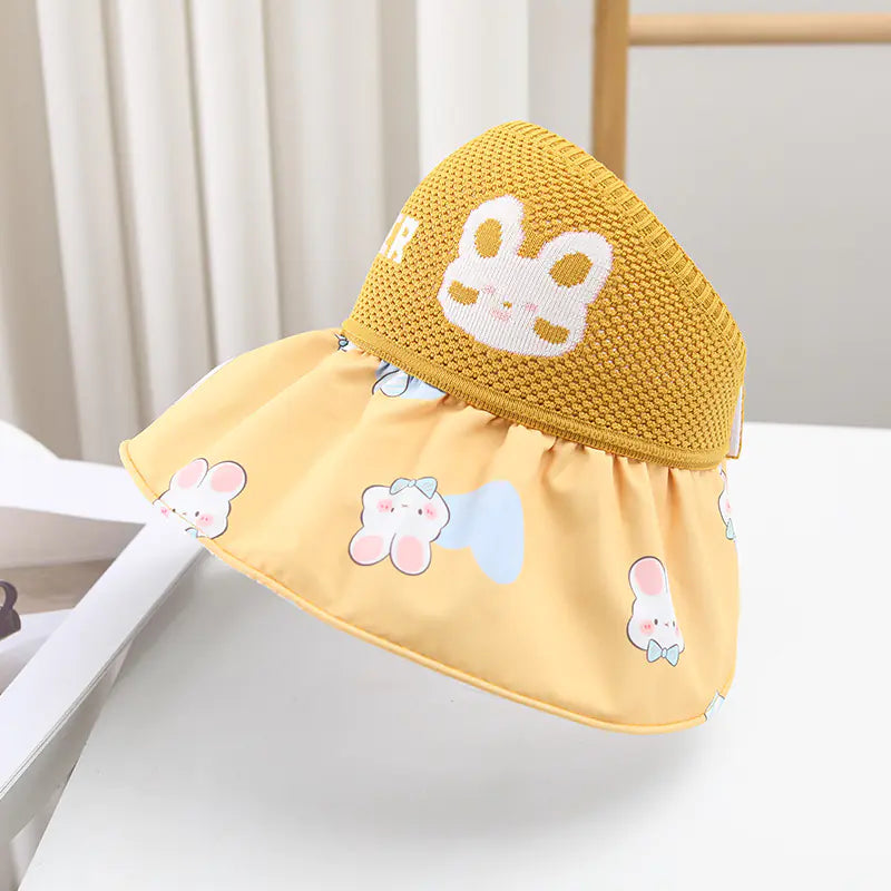 Children's Summer Sun Hat for Boys and Girls (Ages 4-8)
