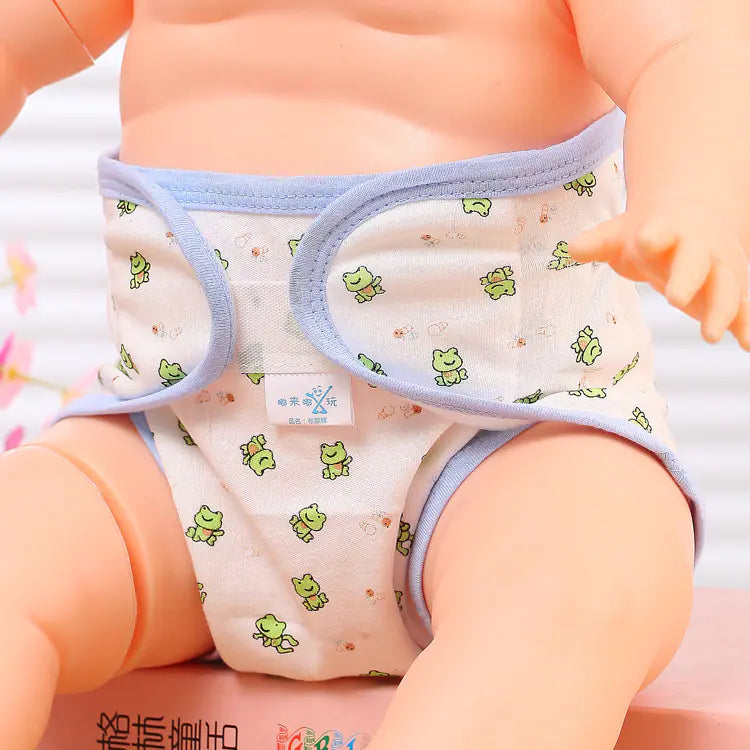 Cotton Cartoon Printed Washable Baby Training Pants