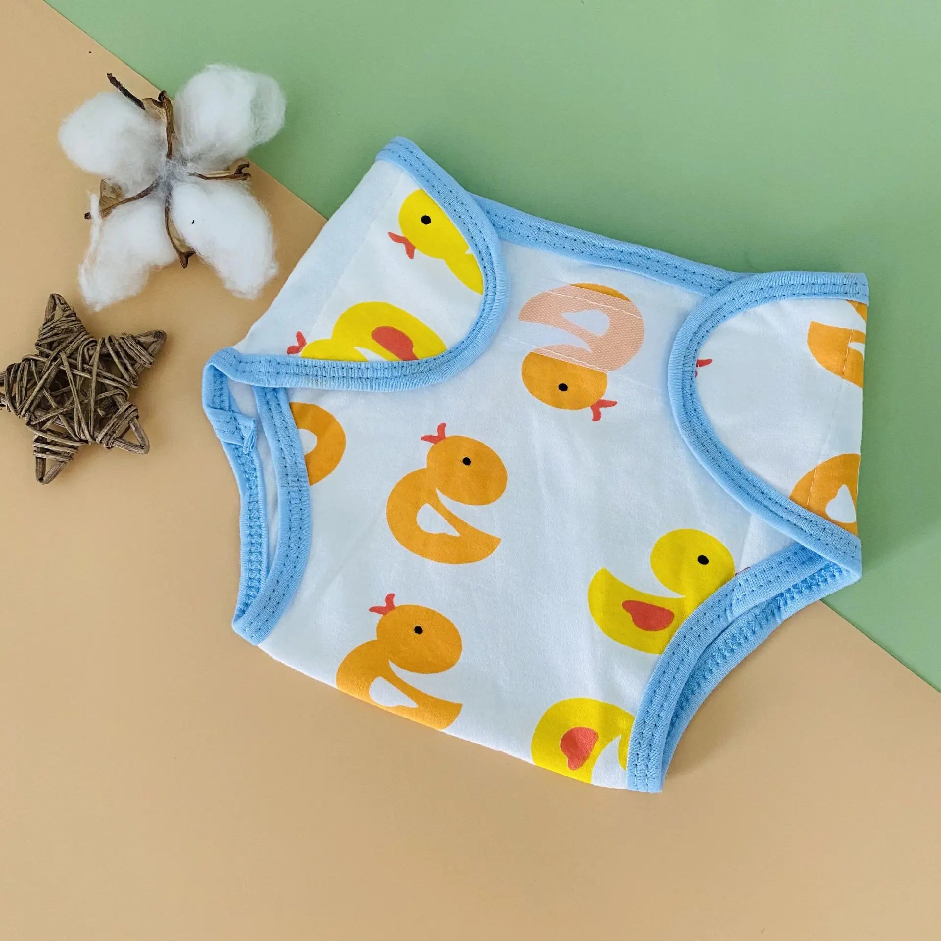 Cotton Cartoon Printed Washable Baby Training Pants