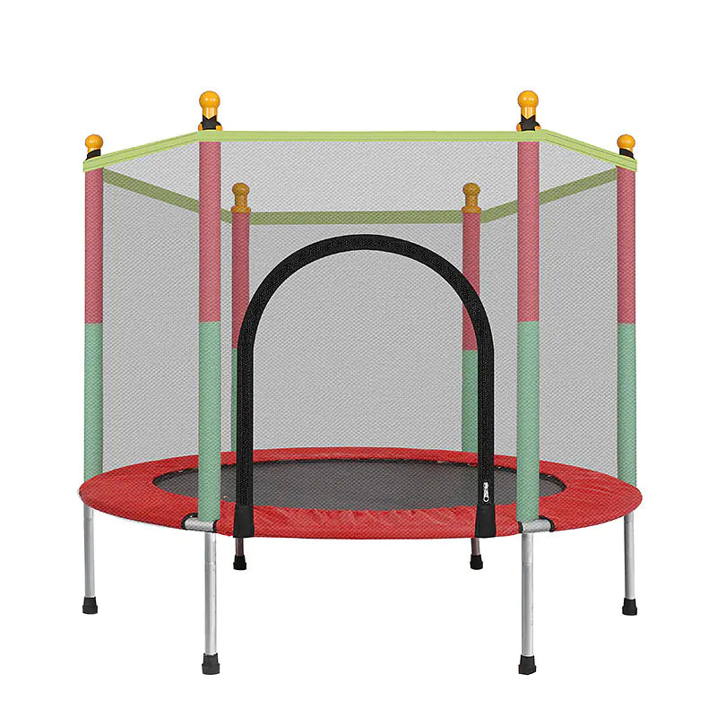 Indoor Trampoline for Kids and Adults with Safety Net