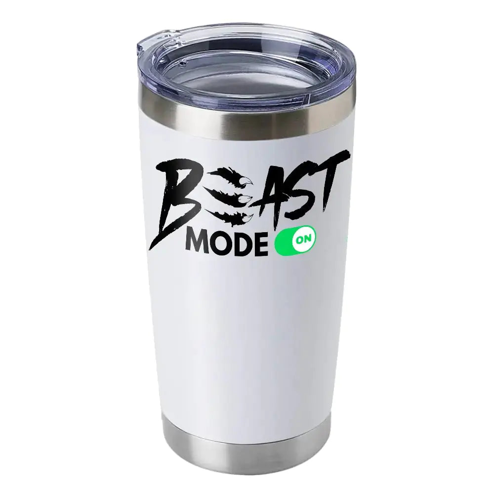 Beast Mode On 20oz Insulated Vacuum Sealed Tumbler