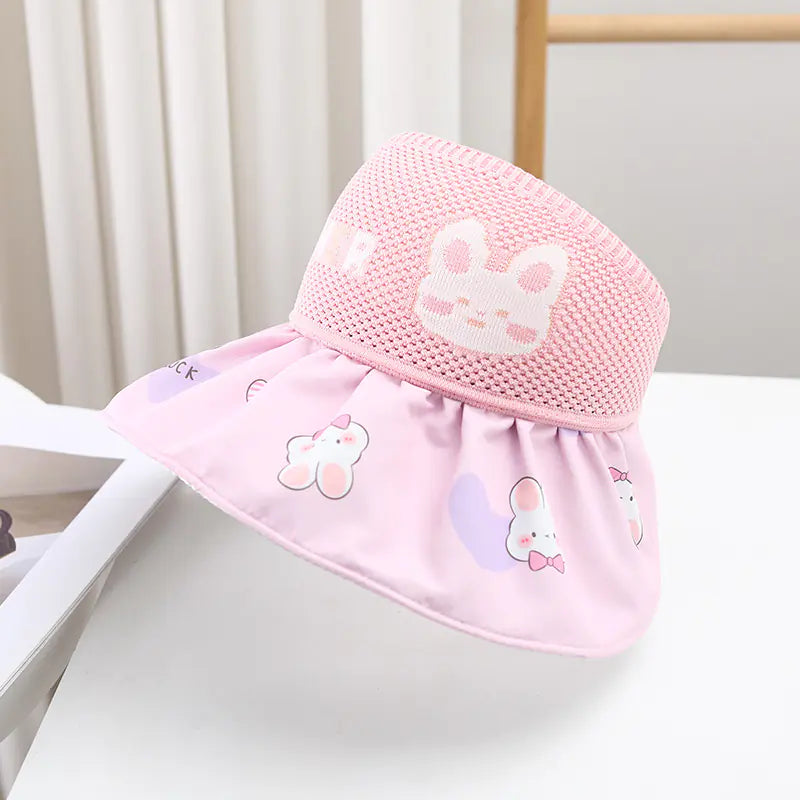 Children's Summer Sun Hat for Boys and Girls (Ages 4-8)