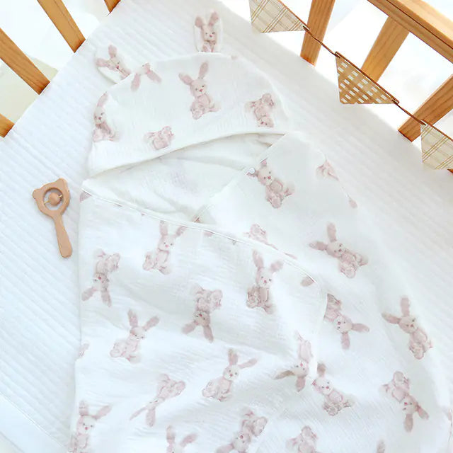 Four Seasons 4-Layer Muslin Cotton Baby Bath Towel