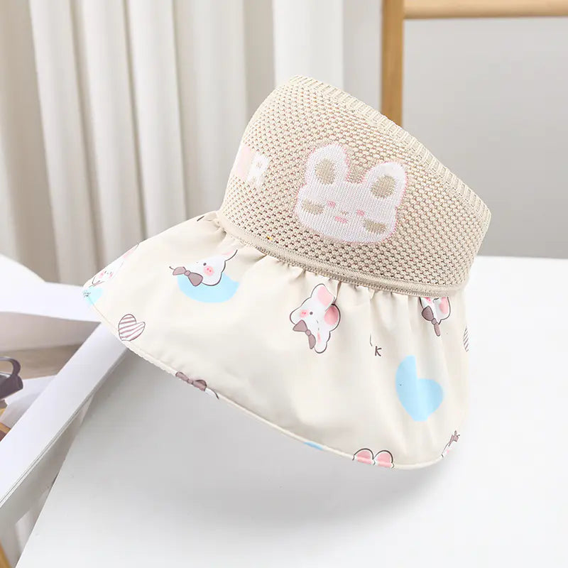 Children's Summer Sun Hat for Boys and Girls (Ages 4-8)