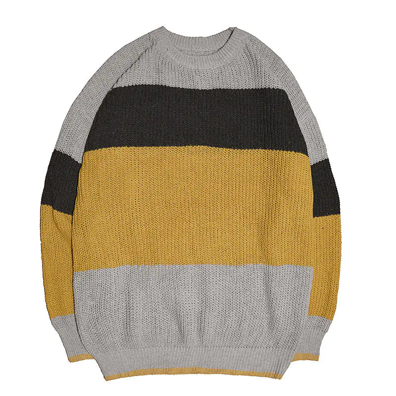 Men's Oversized Turtleneck Sweater - Korean Style