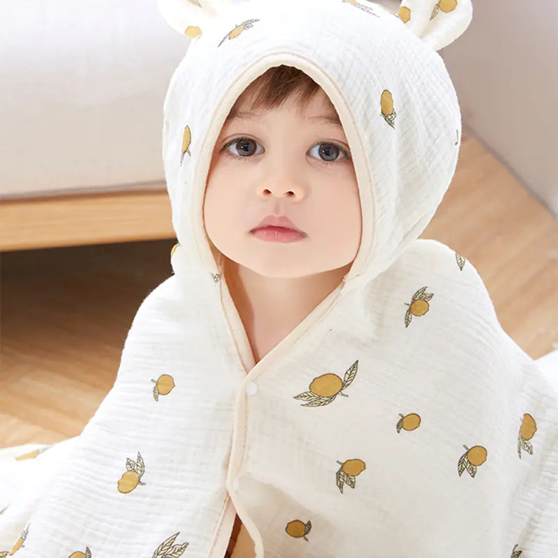 Four Seasons 4-Layer Muslin Cotton Baby Bath Towel