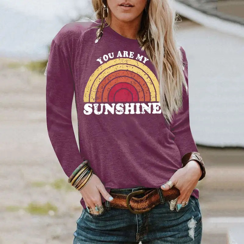 Letter Print Crew Neck Short Sleeve T-Shirt