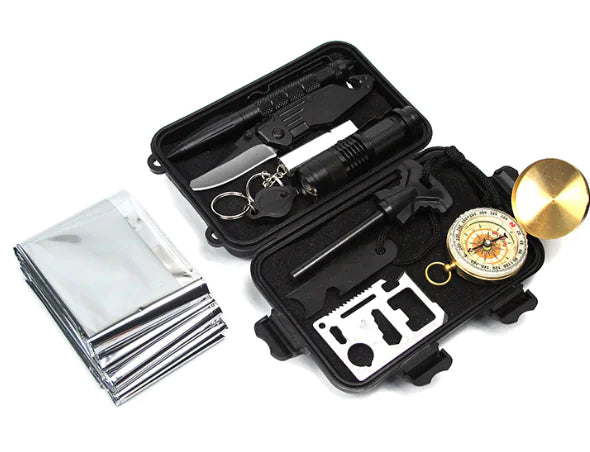 Outdoor Survival Kit - Multi-Function First Aid Box