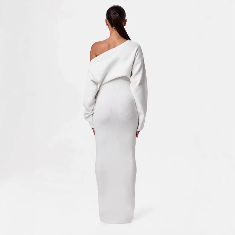 Long Sleeve Slim Fit Dress