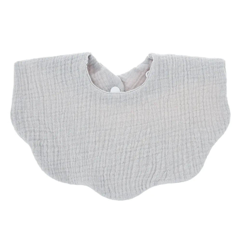 Baby Printed Cotton Gauze Wavy Bib Towel