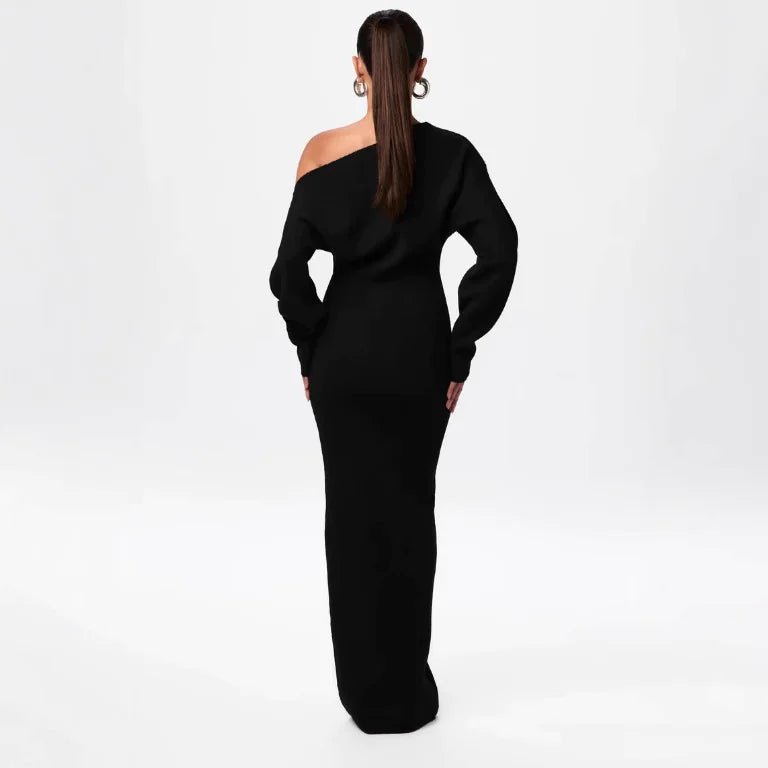 Long Sleeve Slim Fit Dress
