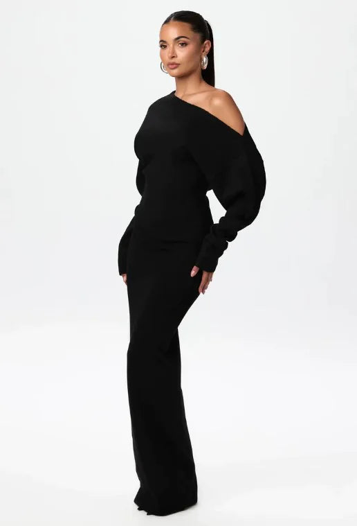 Long Sleeve Slim Fit Dress