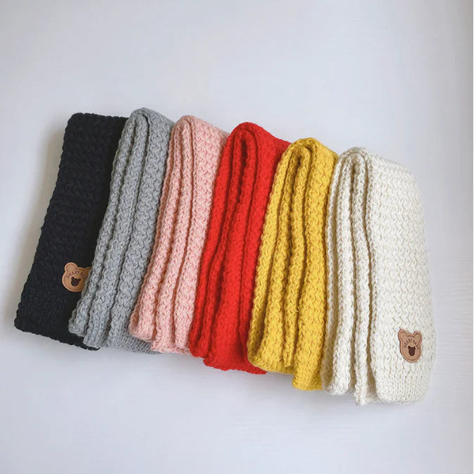 Children's Warm Hat and Scarf Set for Boys and Girls