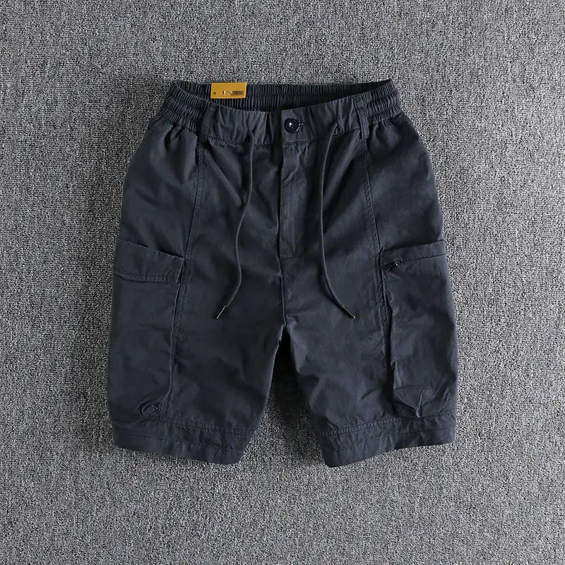 Men's Summer Camouflage Cargo Shorts with Pockets