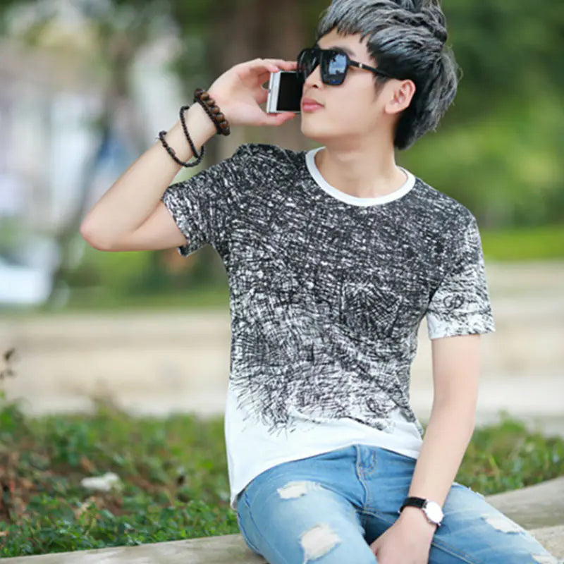 Graffiti T-Shirt, Short Sleeve Base Layer Top