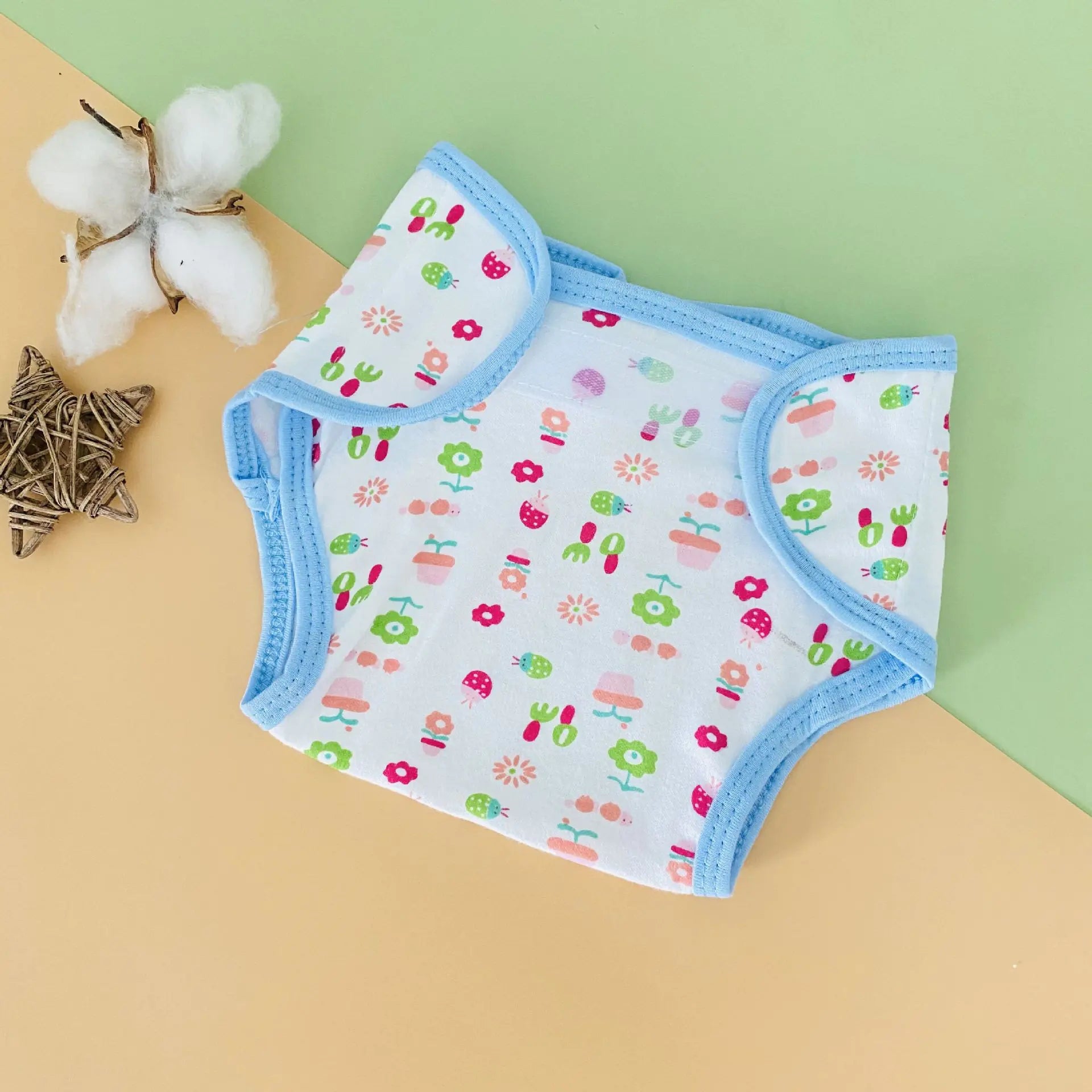 Cotton Cartoon Printed Washable Baby Training Pants
