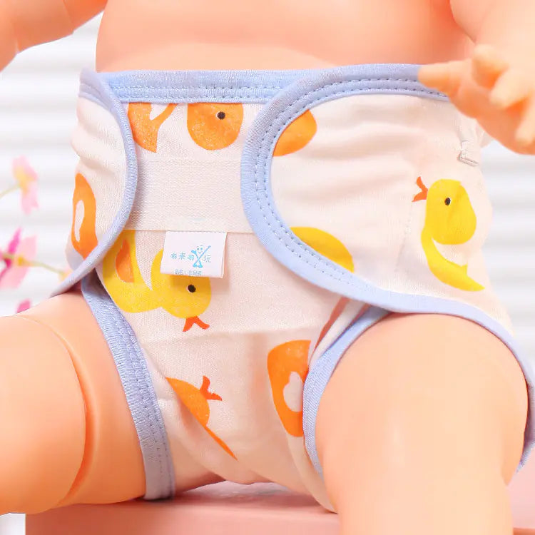 Cotton Cartoon Printed Washable Baby Training Pants