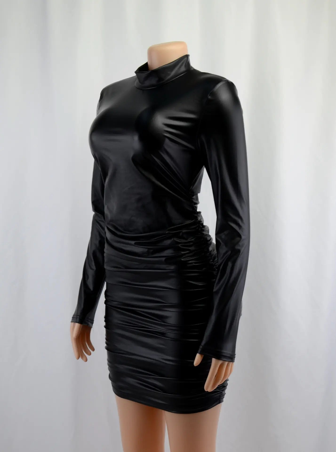 Elegant Long Sleeve Pleated Dress for Women (2020)