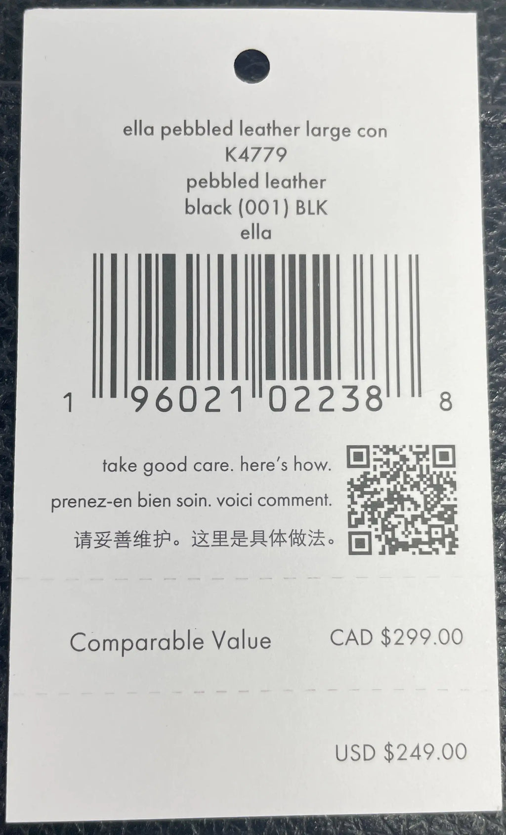 Kate Spade Ella Leather Large Continental Wallet