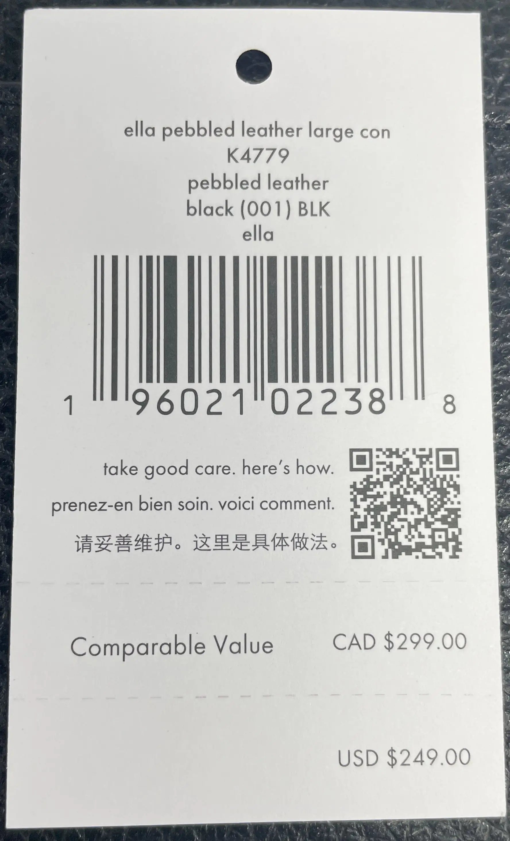 Kate Spade Ella Leather Large Continental Wallet