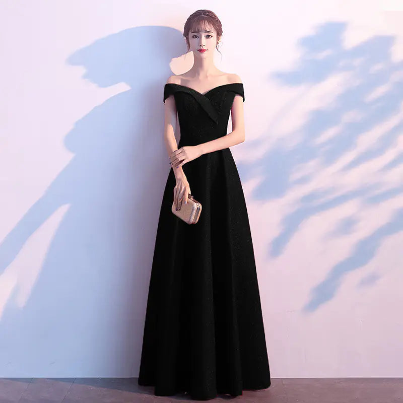 Red Long Evening Dress for Weddings and Engagements