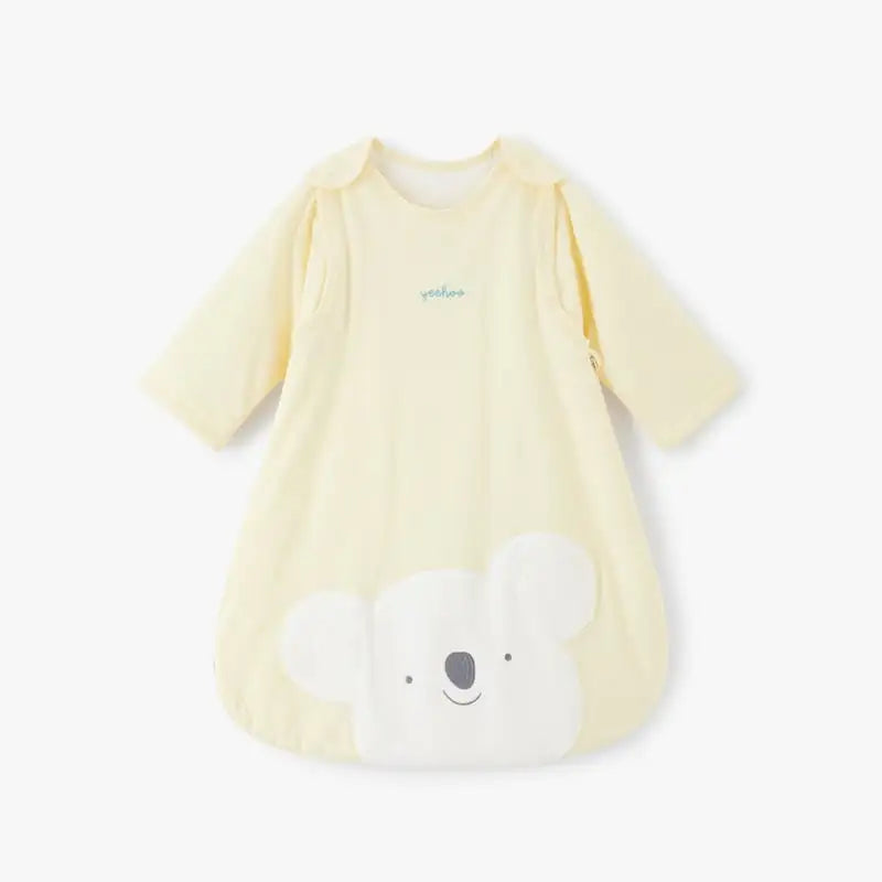 Cotton Baby Sleeping Bag with Detachable Sleeves