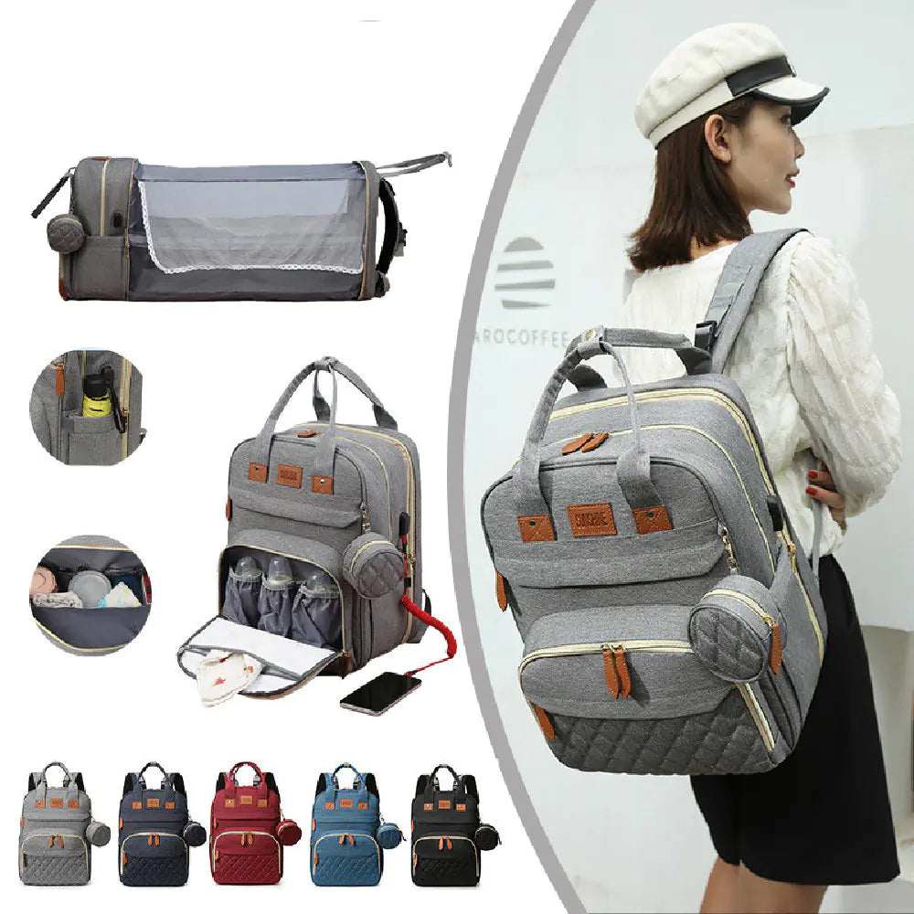 Large Capacity Mother and Baby Diaper Bag