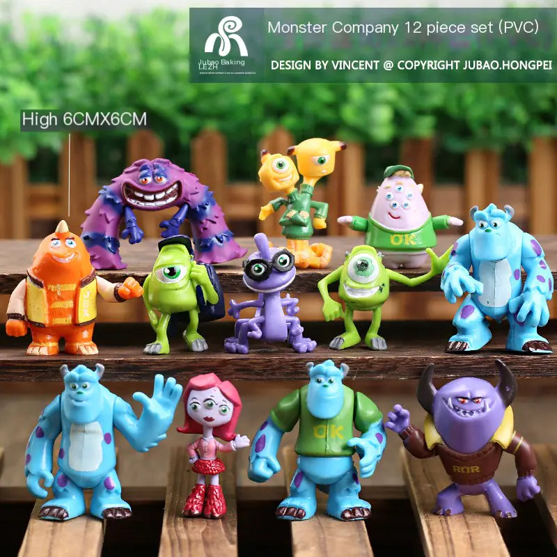 Anime Blind Box Monster Figurines - Power Company Model