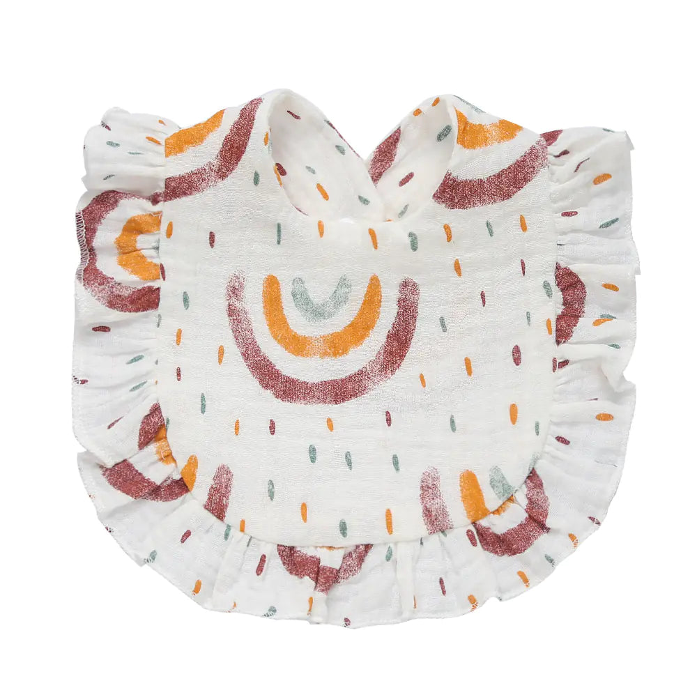 Pure Cotton Lace Bib for Babies and Children