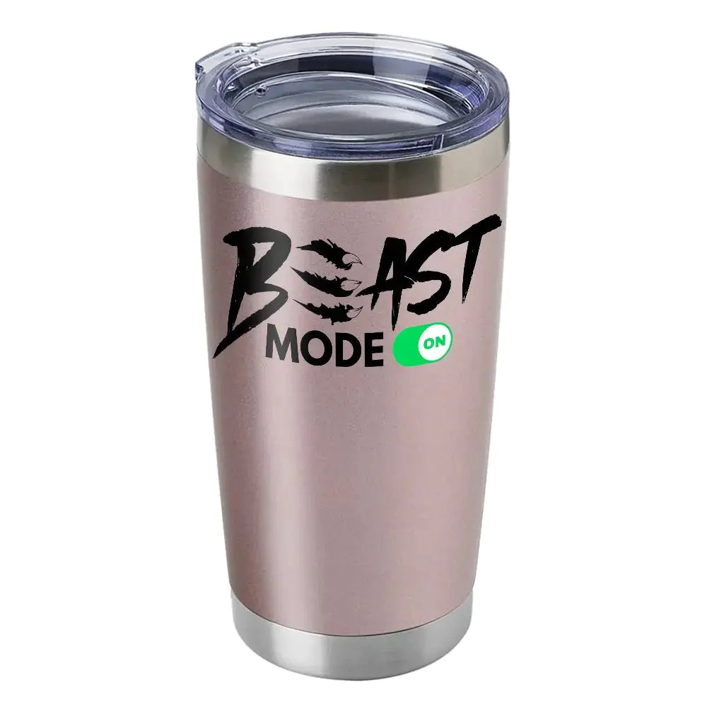 Beast Mode On 20oz Insulated Vacuum Sealed Tumbler