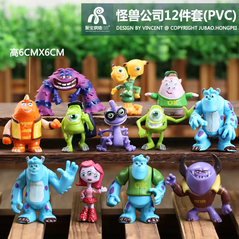 Anime Blind Box Monster Figurines - Power Company Model