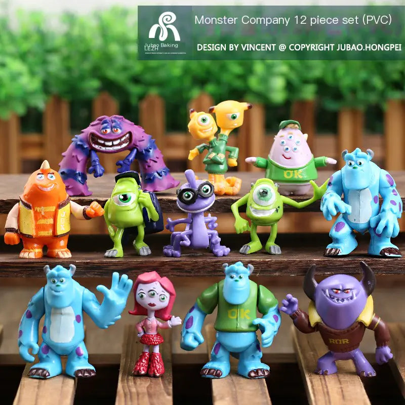 Anime Blind Box Monster Figurines - Power Company Model