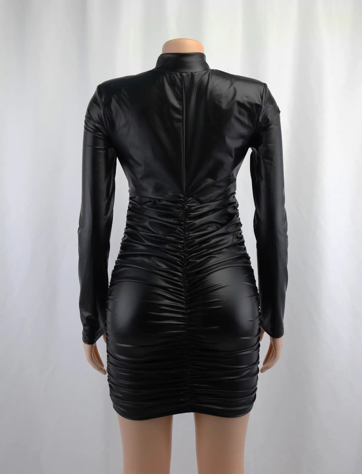 Elegant Long Sleeve Pleated Dress for Women (2020)